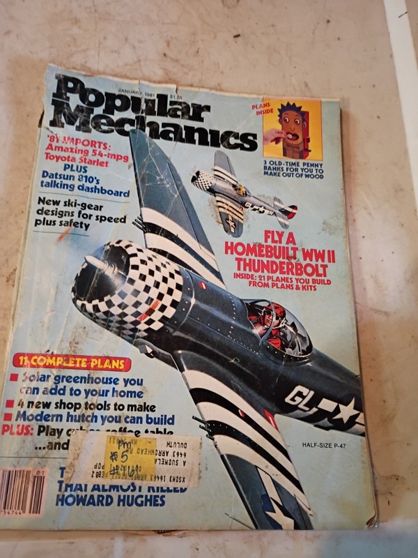 Popular Mechanics Magazine   January 1981  Great Issue!
