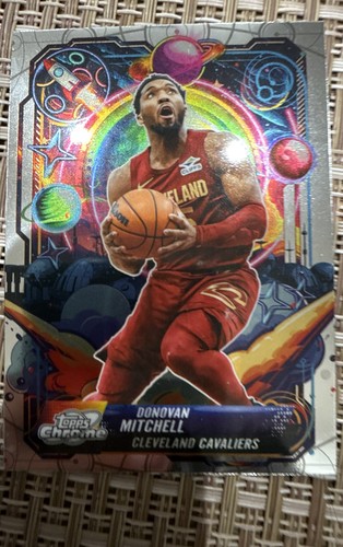 2025 Topps Cosmic Chrome Donovan Mitchell Refractor (RAW)