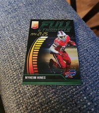 2023 Donruss Elite Football Nyheim Hines Full Throttle FT-NH Buffalo Bills Green