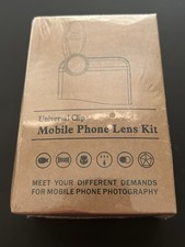 Universal Clip mobile Phone Lens KIt brand new 