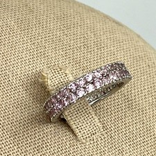 Vintage Sterling Silver 925 Lavender Amethyst...