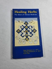 Healing Herbs The Heart of Tibetan Medicine 1982 Vintage Holistic Health Book