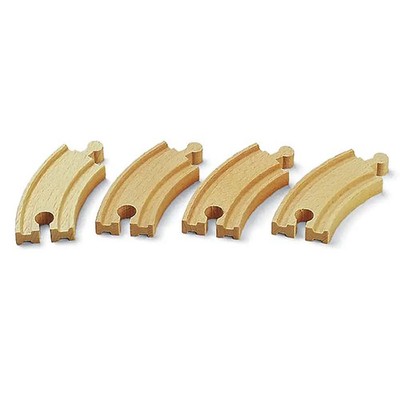 BRIO 63333700 Kurze gebogene Gleise (E1)