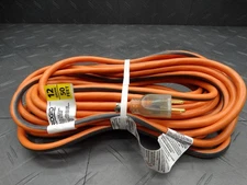 Ridgid 50ft 12/3 Heavy Duty Indoor/Outdoor Extension Cord Lighted End 74050RGD