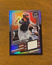 Andrew Costello Game Used Jersey Relic 2026 Panini Stars & Stripes Prizm #USA-AC