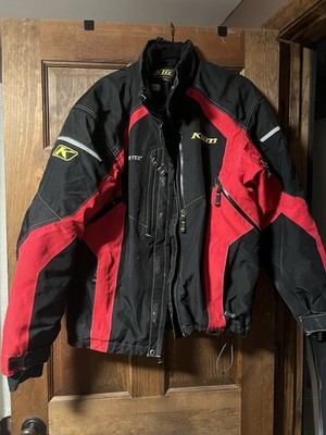 Klim Men's L GORE-TEX Insulated Snowmobile Jacket Red/Black