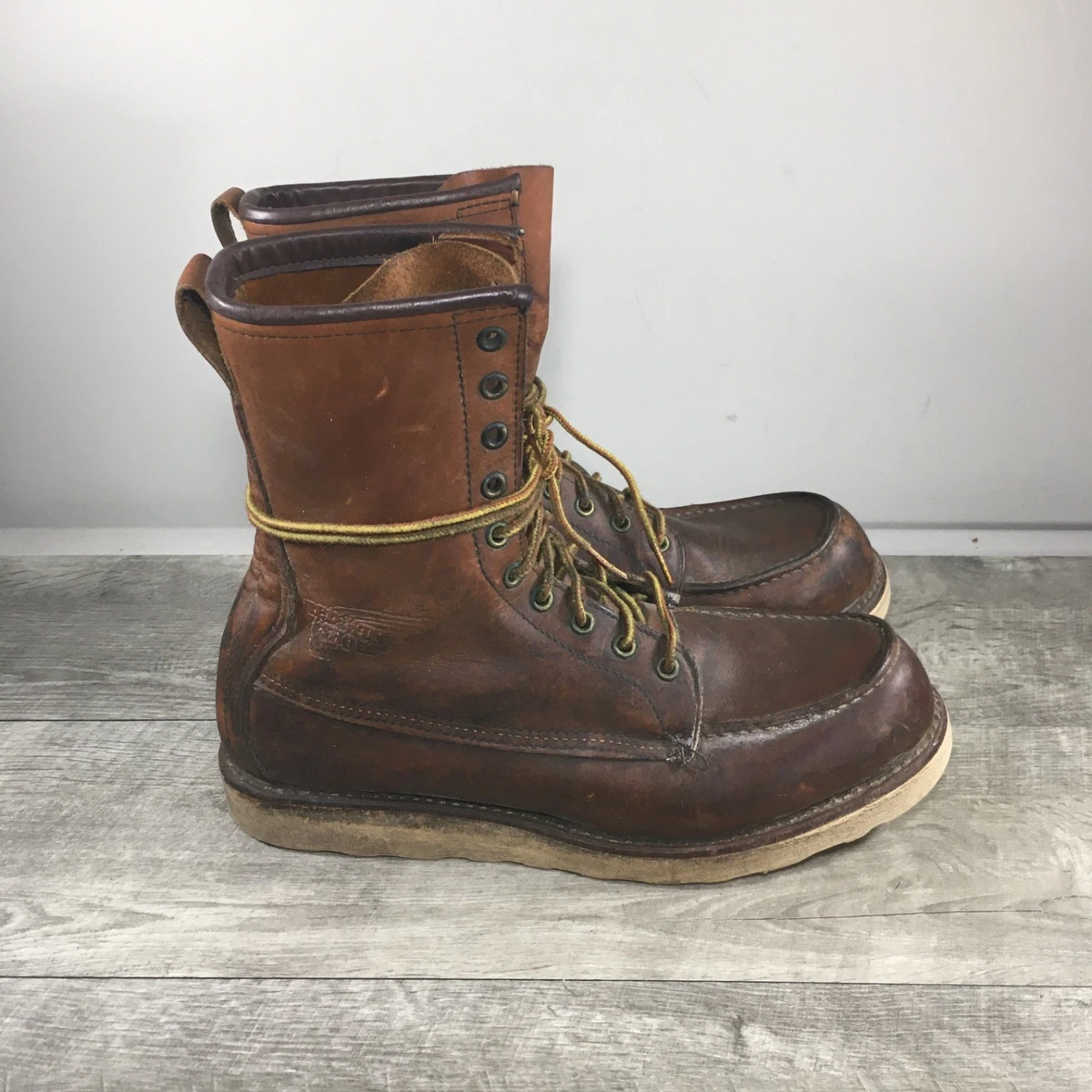 Red Wing Shoes Boots for Men 8.5 Men's US Shoe Size Vintage Shoes