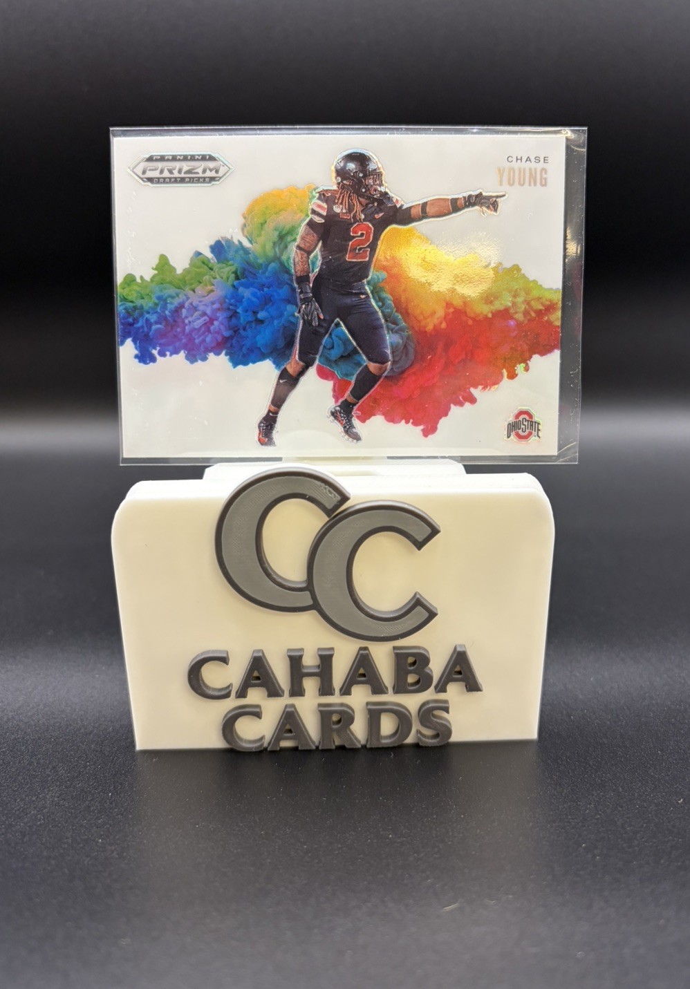 2020 Prizm Draft Picks Chase Young Color Blast (SSP) Ohio State Case Hit!