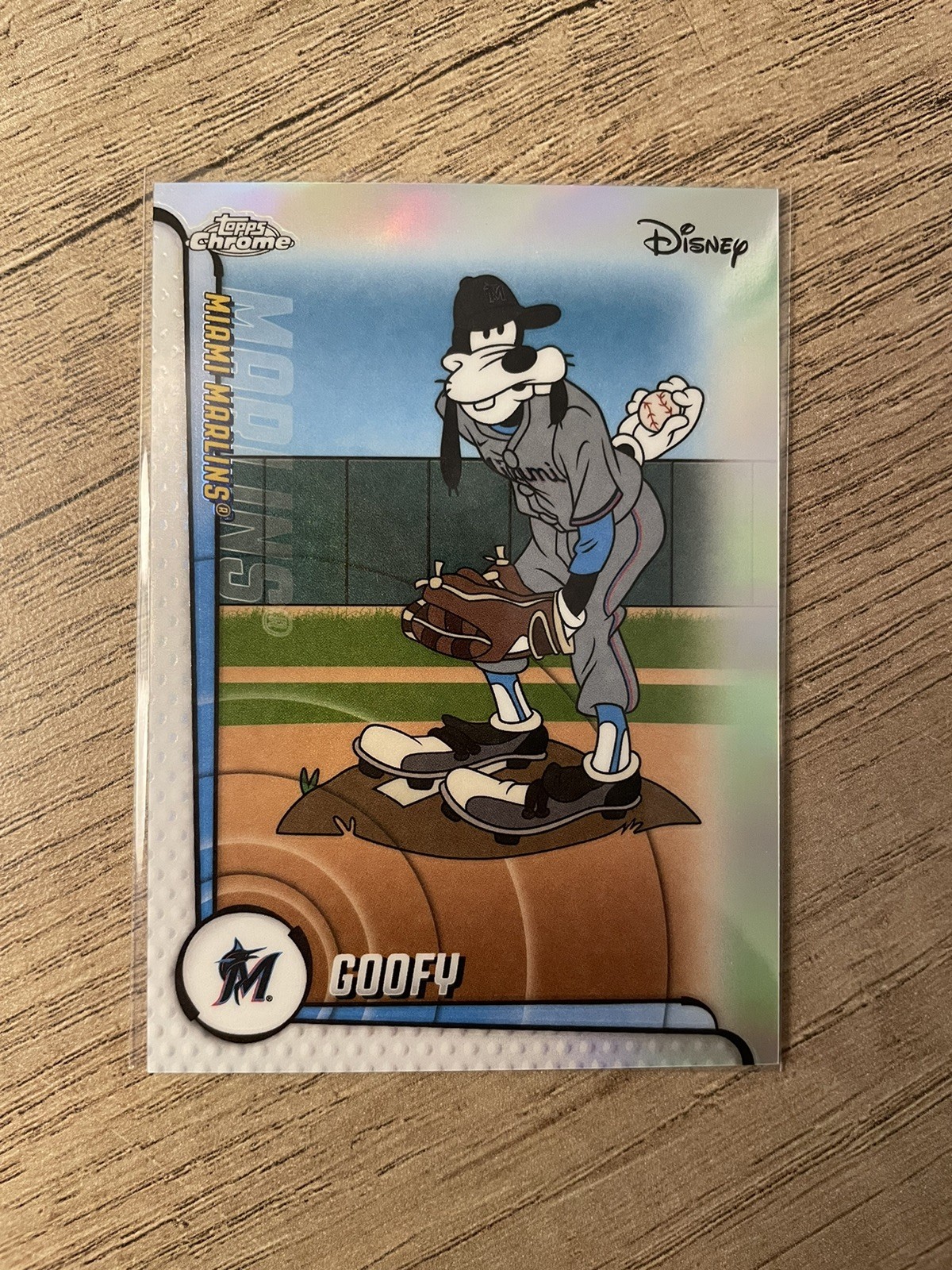 2025 Topps Chrome Update Goofy #MLBA-24 Disney Marlins SSP RARE