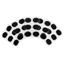 EASTROCK Round Drum Dampeners Gels Silicone Gel Pads 30 Pieces,Black  Drum S...