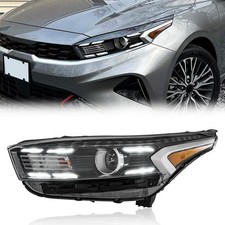 Headlight Assembly Compatible with 2022 2023 2024 Kia Forte GT Gt-Line 92101-M76