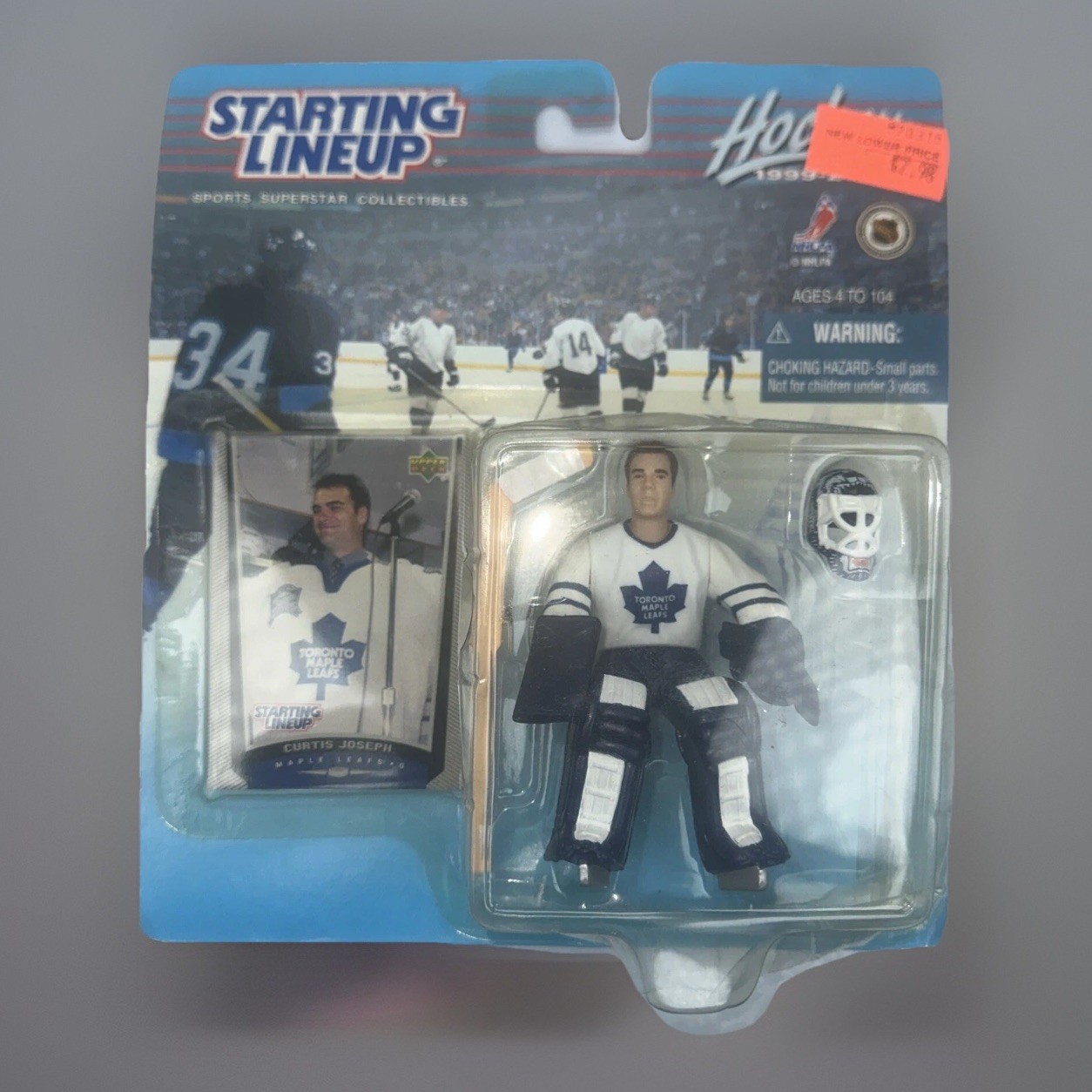 1999-2000 NHL Starting Lineup Curtis Joseph Toronto Maple Leafs Action Figure
