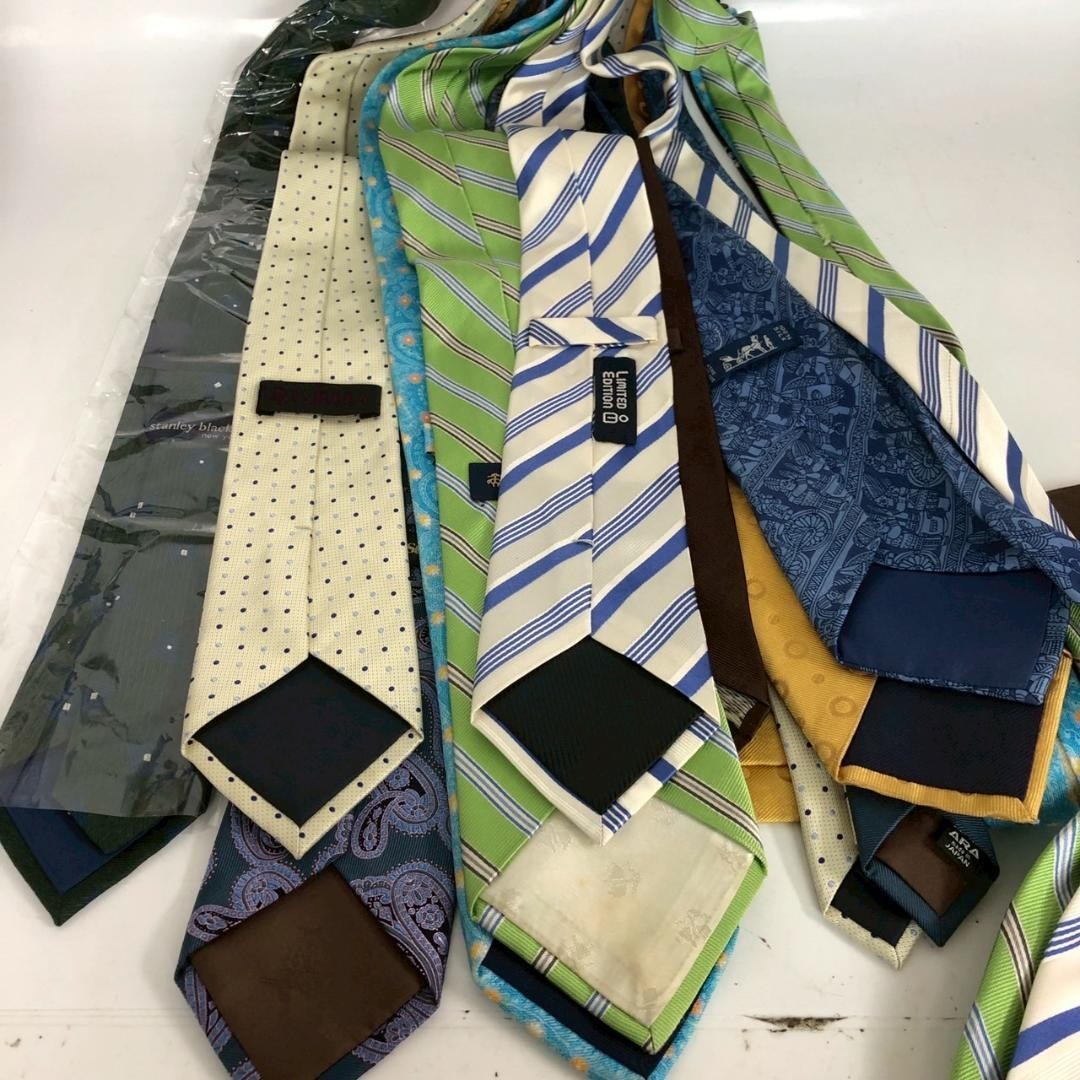 Brand Ties Bulk Set Lot  HERMES and Others Silk Mens Fashion Accessories   B thumbnail 2