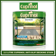 Cuprinol  Anti Slip Decking Stain Hard Wearing  2.5L  All Colours