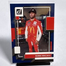 2023 Donruss Navy Blue #60 Bubba Wallace /199 NM-MT NASCAR Card Insert Parallel