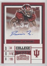 2017 Panini Contenders Draft Picks College Ticket Devine Redding #255 Auto qw7