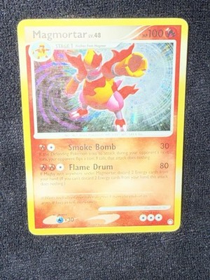 Magmortar Cosmos Swirl DPMT 12/123 Pokemon Holo MP