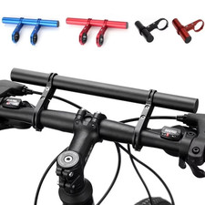 10  30cm Bicycle Handlebar Extender MTB Road Bike Headlight Mount Rack Bracket