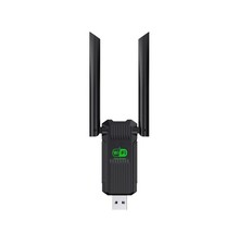 WiFi Adapter for Desktop PC,1300Mbps USB 3.0 Dual Band 5G/2.4G Black