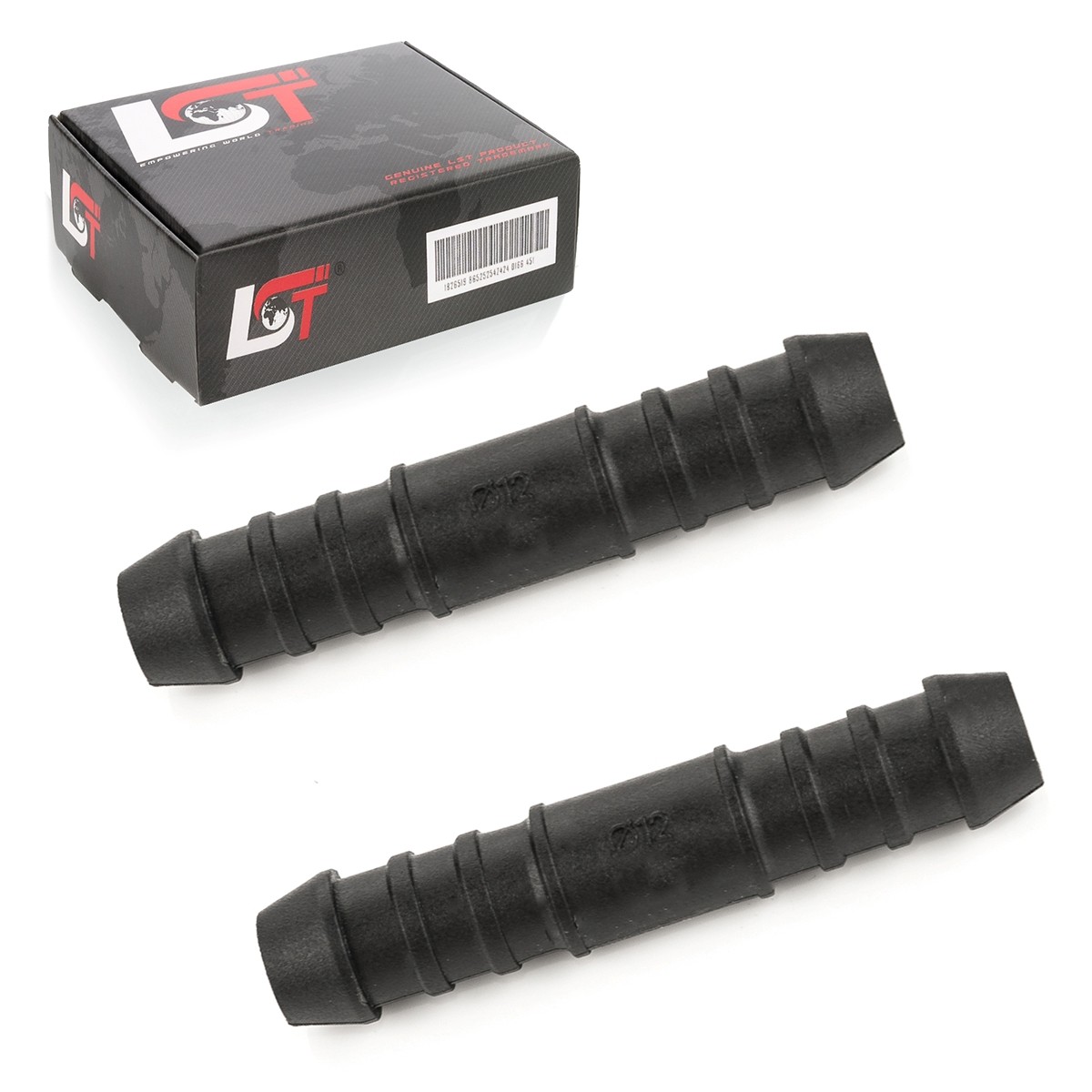 2x PA hose Polyamide PA6 hose connector petrol oil resistant 12mm for JAGUAR
