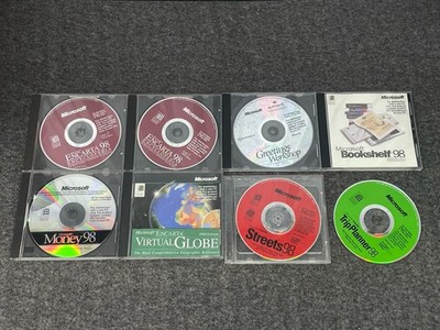 Vintage PC Lot of 7 Windows Software, CD-ROM Windows 95/98/XP | eBay
