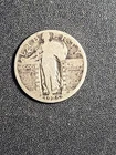 1925 U.S. Standing Liberty SILVER Quarter - Solid  GOOD stk#q19
