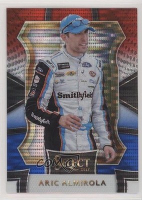 2017 Select Grandstand Red White & Blue Pulsar Prizm /299 Aric Almirola #35 1u6