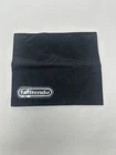 Vintage Nintendo NES System Console Dust Cover Jacket - Black w/White Logo