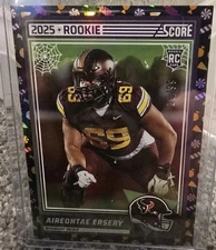 Aireontae Ersery 2025 Panini Score A Treat #77 Texans Rookie Card /99 