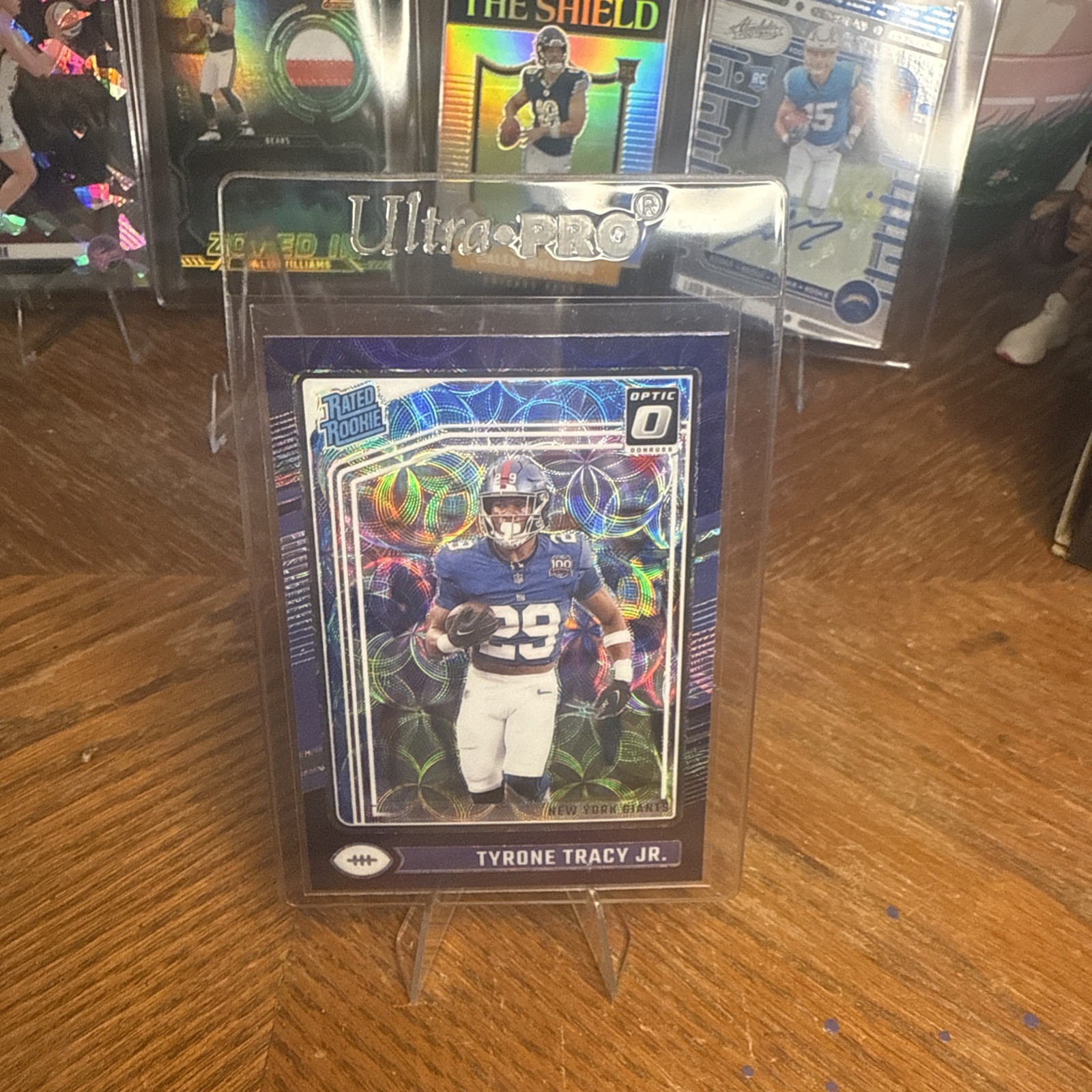 2024 Donruss Optic Tyrone Tracy Jr. Purple Scope #259 New York Giants