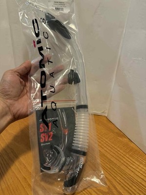 Atomic Aquatics SV2  Snorkel Clear/ Black