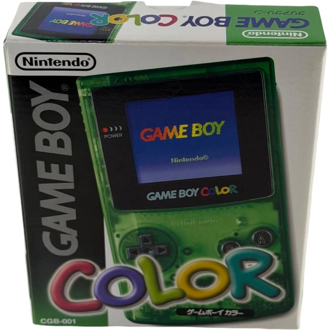 Nintendo Game Boy Color NTSC-J Green Video Game Consoles for sale
