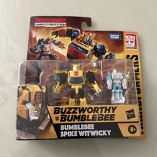 Transformers Bumblebee Generations WFC Core Class Buzzworthy Spike Witwicky New
