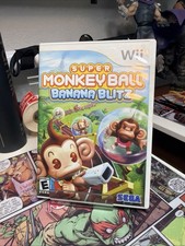 Super Monkey Ball: Banana Blitz (Nintendo Wii, 2006) Excellent Condition 