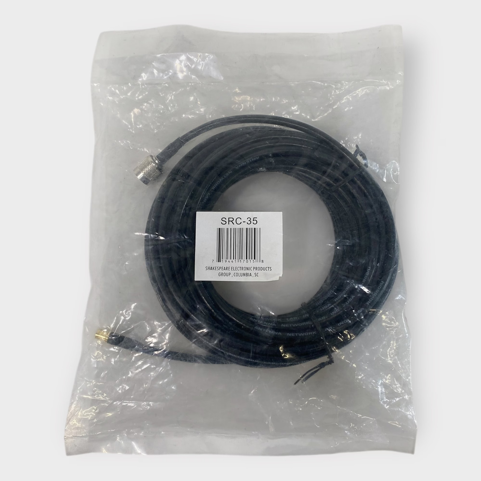 Shakespeare SRC-35 Extension Cable 35' For SRA-25 SRA-40 SRA-50 Antenna *NEW*