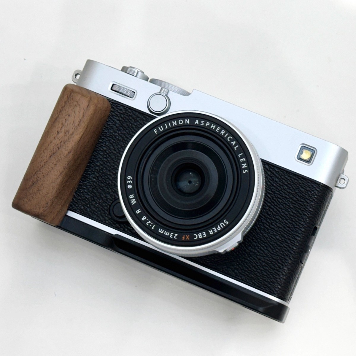 Wood Camera Hand Grip Handle L QR Plate for Fujifilm XE5 X-E5