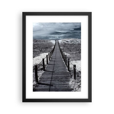 Wandbilder 30x40cm Poster Dünen Weg Strand Wandposter Bilder Wall Art Wanddeko