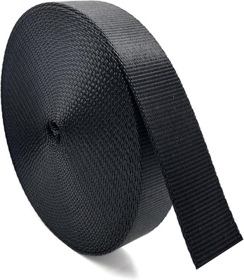 1 Rolle 10 Yards Nylon Gurtband Befestigung Riemen Schlinge flach für Rasenstühl