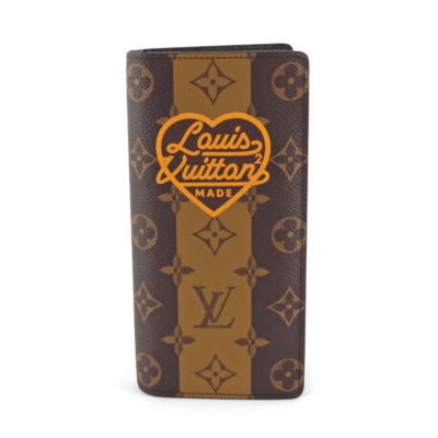 ルイ・ヴィトンxNIGO モノグラム ポルトフォイユ・ブラザ　M81008 貴重 LOUIS VUITTON M81008 Monogram NIGO collab Portefeuilles Brazza