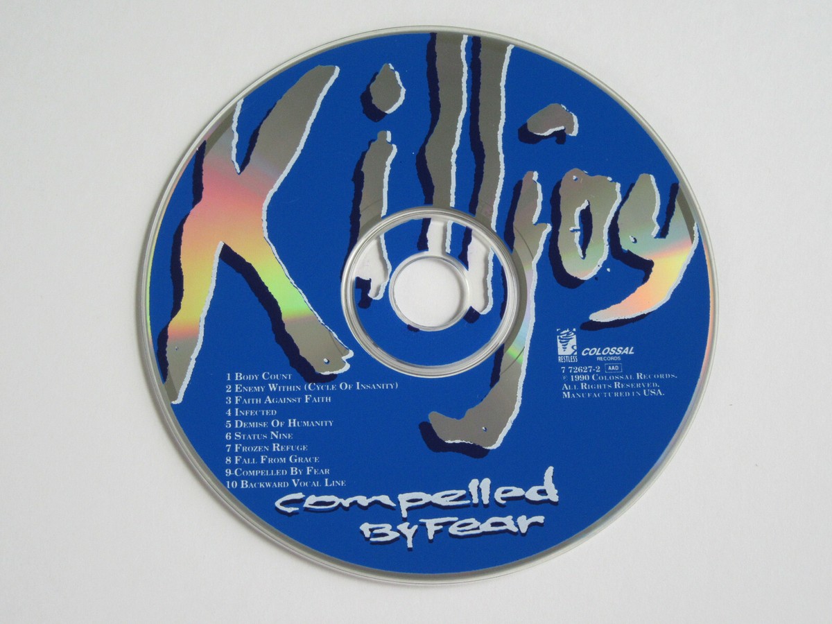 洋楽 Killjoy/compelled by fear KILLJOY Compelled by Fear CD 1990 VERY RARE OOP THRASH ORIG