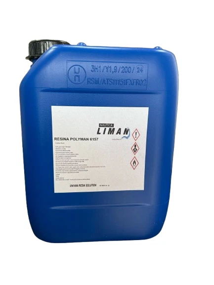 Resina poliestere con catalizzatore per riparazione barca in vetroresina - Immagine 3 di 3