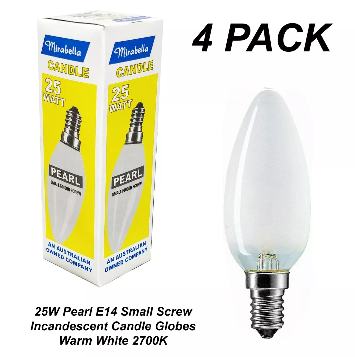 Candle bulbs screw on sale fitting