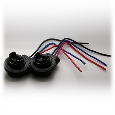 2 Stück - 3157 3156 - T25 (T20) US Car Fassung Sockel Socket Sockelhalterung