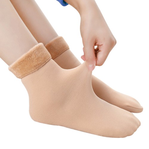 Women's Soft Plush Bed Floor Sock Winter Warm Socks Snow Thermal Thick - Picture 8 of 18