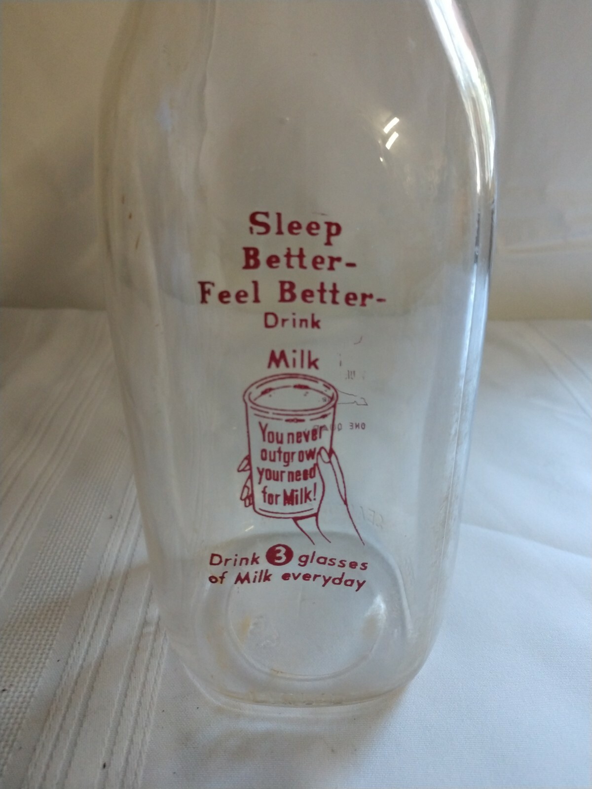 Vintage Guilford Milk Dairy Bottle 1 Quart NC eBay