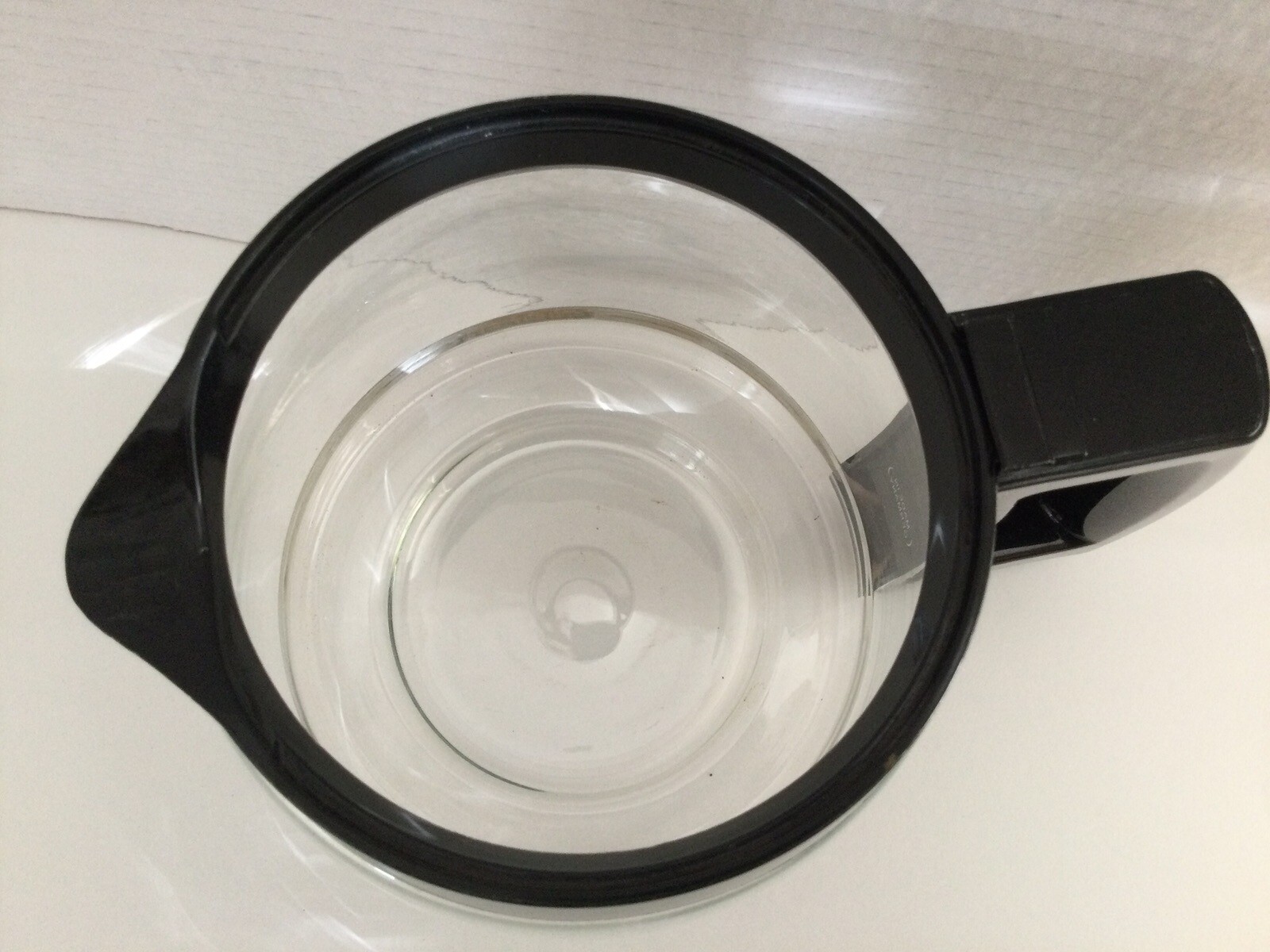 Cuisinart Replacement 14Cup Glass Coffee Carafe Pot DCC2200 Black Lid eBay