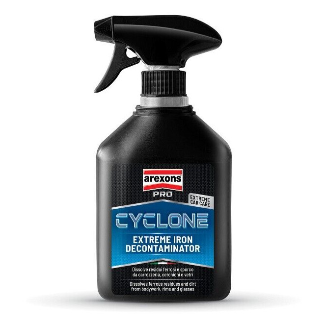 CYCLONE AREXONS 8089 SUPER DECONTAMINANTE FERROSO CARROZZERIA CERCHI E VETRI