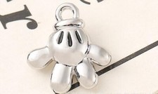 lot 50Pcs cartoon mickey Charm bracelet necklace Pendants DIY Jewelry Making 15m