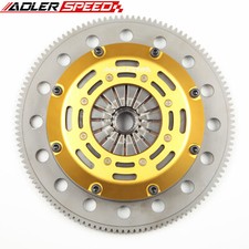 Racing Twin Disc Clutch Kit Flywheel For Honda Civic Acura Integra B16 B18 B20