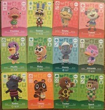 Animal Crossing Series 3 Amiibo - Individual Cards - Mint Condition / Pack Fresh